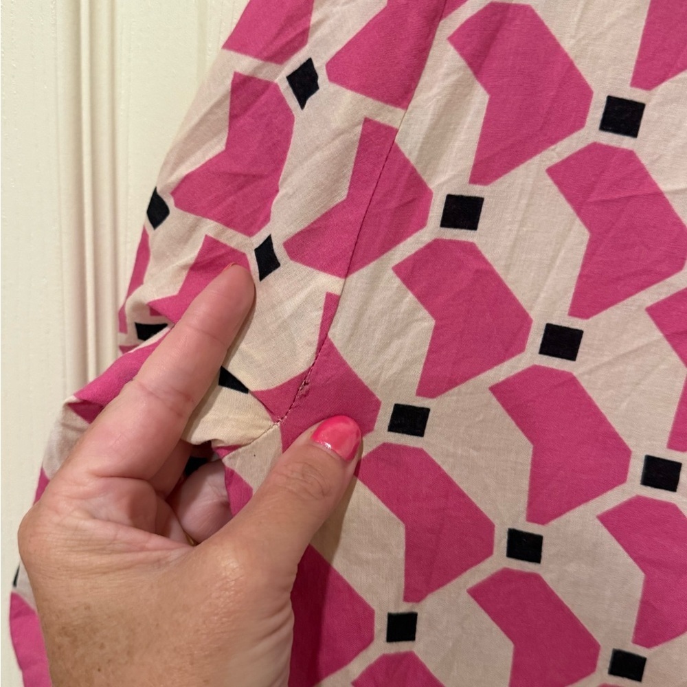Zara geometric print dress, XS - Picture 9 of 10
